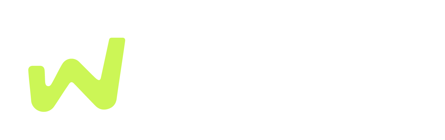 WorkWell Logo w-mark - citric mark-white - dark background